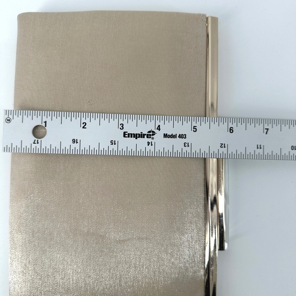 Glint Rhinestone Clasp Clutch Elegant Formal Evening Bag Champagne Party Wedding - Picture 5 of 13